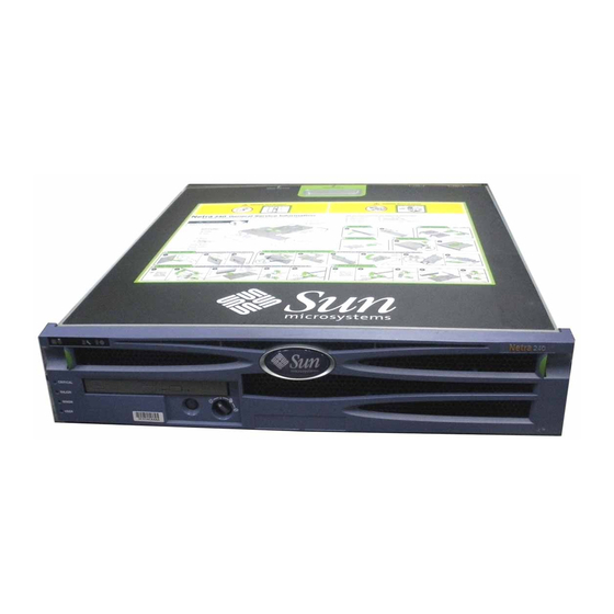 Sun Microsystems Netra 240 Installationshandbuch