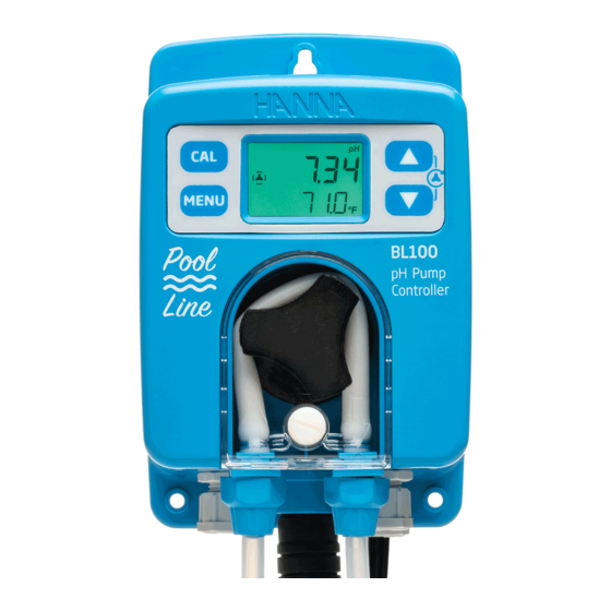 Hanna Instruments BL100 Bedienungsanleitung