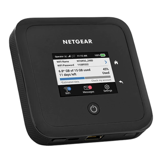 NETGEAR NightHawk M5 Kurzanleitung