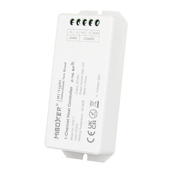 Mi-Light MiBoxer SYS-T1 Kurzanleitung