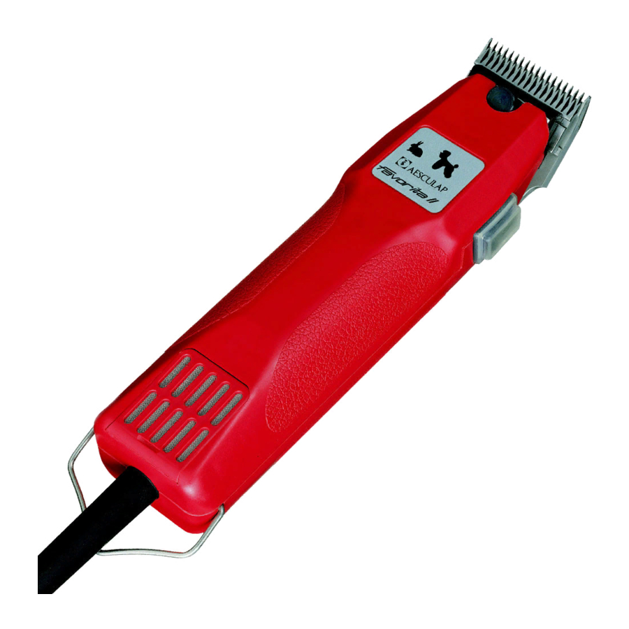Braun Aesculap Favorita II Wartung & Pflege