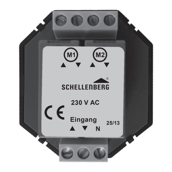 schellenberg 24201 Bedienungsanleitung
