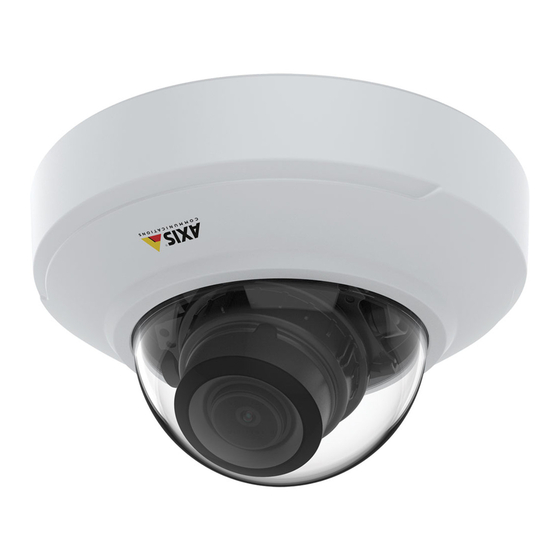 Axis M4216-V Installationsanleitung