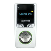 Transcend T.sonic 615 Benutzerhandbuch