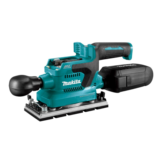 Makita DBO380 Betriebsanleitung