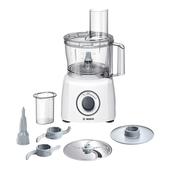 Bosch MultiTalent 3 MCM3 Serie Gebrauchsanleitung