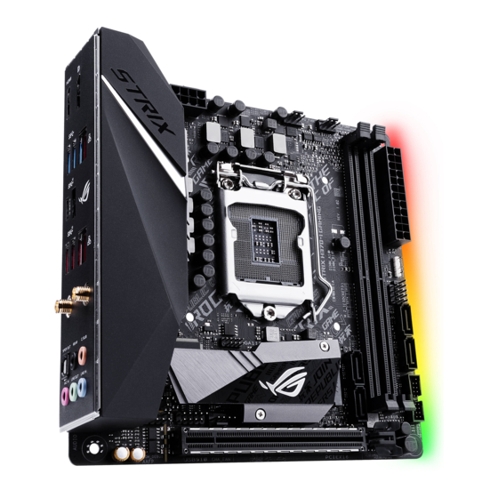 Asus ROG STRIX H370-I GAMING Anleitung