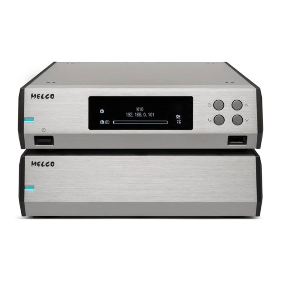 Melco N10 Bedienungsanleitung
