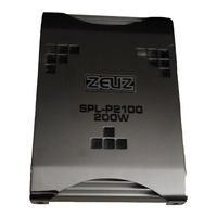 Zeus audio SPL-P2100 Gebrauchsanleitung