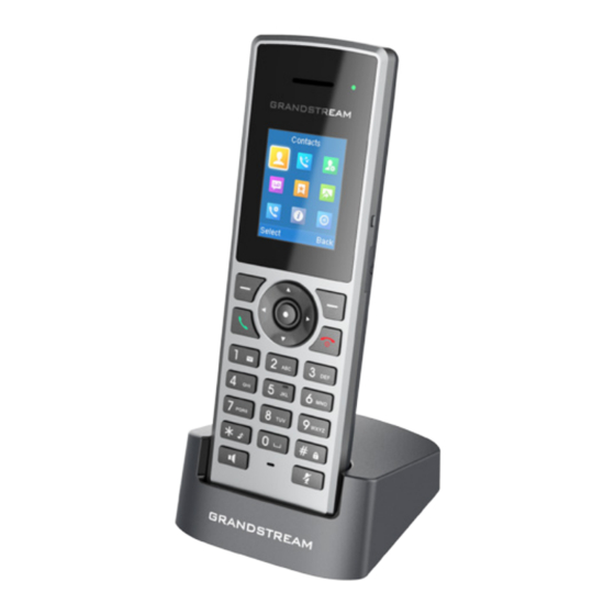 Grandstream Networks DP722 Bedienungsanleitung