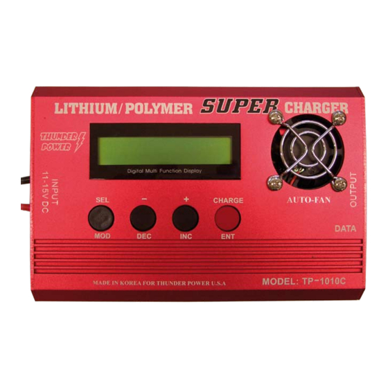 Hacker TP-1010C Bedienungsanleitung
