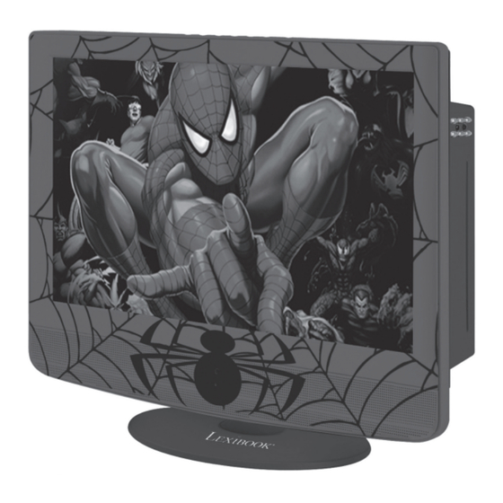 LEXIBOOK LCDDVD2SP Spiderman Bedienungsanleitung