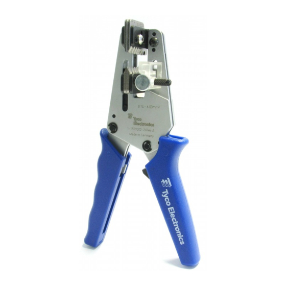 Tyco Electronics TE P/N 1-1579002-2 Bedienungsanleitung