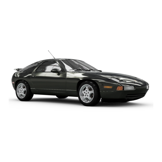 Porsche 928 GTS Betriebsanleitung