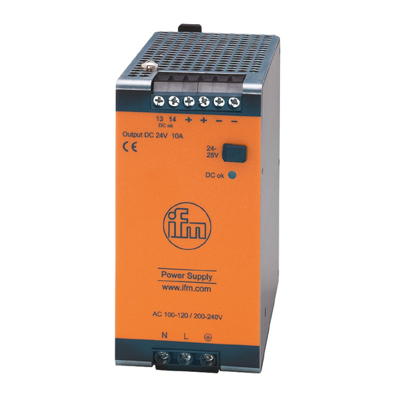 ifm DN4013 Installationsanleitung
