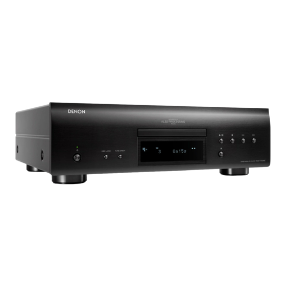 Denon DCD-1700NE Bedienungsanleitung