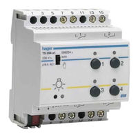Hager TS 204 Installationsanleitung