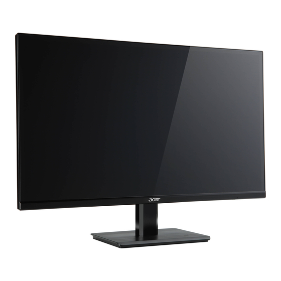 Acer H276HL Kurzanleitung
