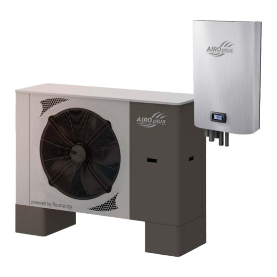 Rennergy AIROplus 10 Installations- Und Wartungshandbuch