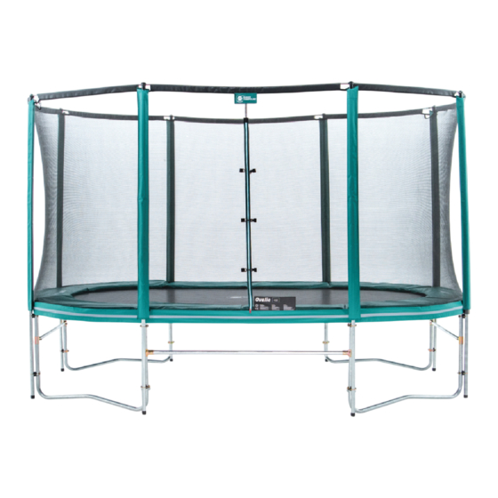 Trampolin Technik OVALIE Montageanleitung Und Gebrauchsanweisung