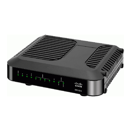 Cisco DPC3825 Benutzerhandbuch