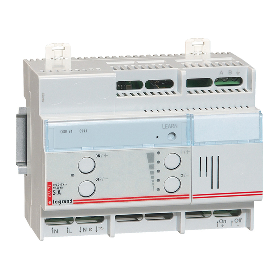 LEGRAND Lexic 036 71 Bedienungsanleitung