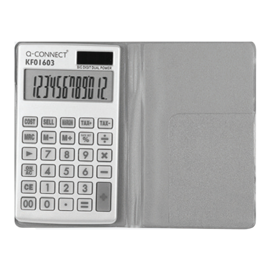 Q-Connect KF01603 Bedienungsanleitung