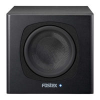 Fostex PM-SUBmini Bedienungsanleitung