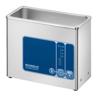 Bandelin sonorex digitec Gebrauchsanweisung