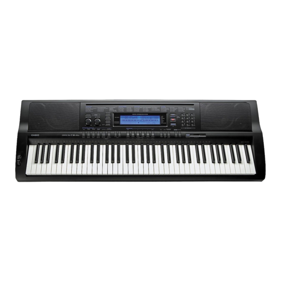 Casio WK-500 Bedienungsanleitung