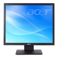 Acer V173 Benutzerhandbuch