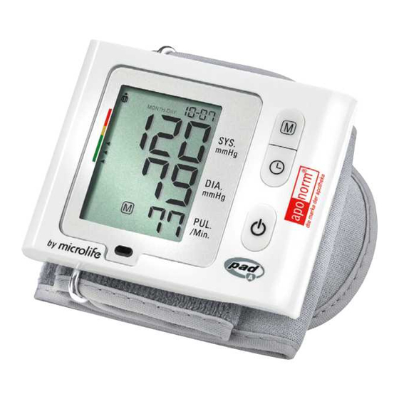 Microlife aponorm Mobil Slim Gebrauchsanweisung