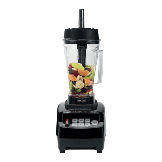 JTC OMNIBLEND TM-800 Betriebsanleitung