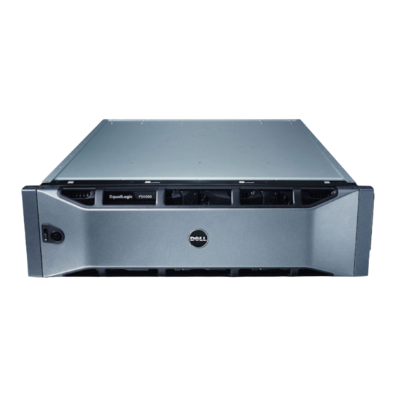 Dell EqualLogic PS4000 Rack-Montageanleitung
