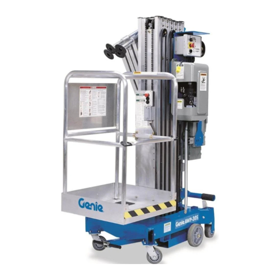 Genie AWP Super Serie Bedienungsanleitung