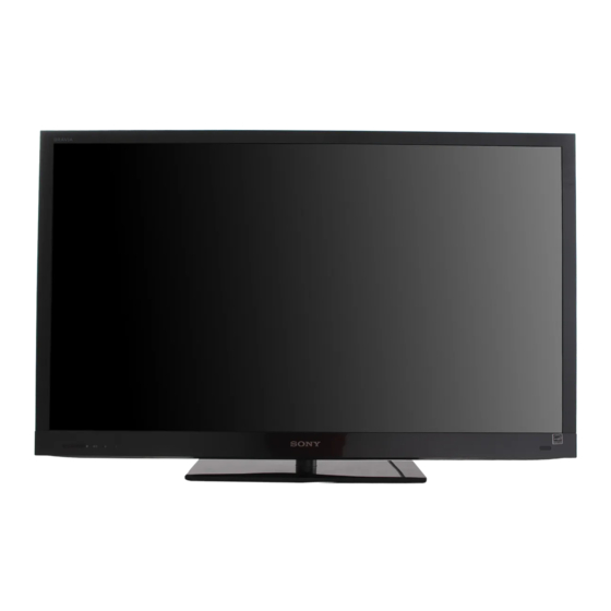 Sony BRAVIA KDL-55EX72 Serie Bedienungsanleitung