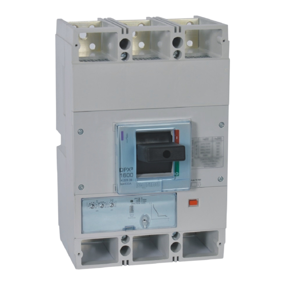 LEGRAND DPX3-I 160-250 Kurzanleitung
