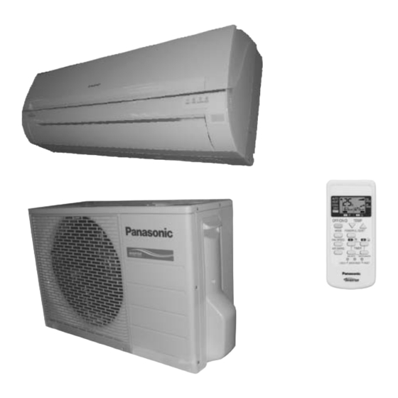 Panasonic CS-RE9HKE Bedienungsanleitung