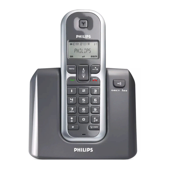 Philips dect 122 Bedienungsanleitung