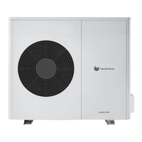 Saunier Duval GeniaAir Split HA 3-5 OS 230V Betriebsanleitung