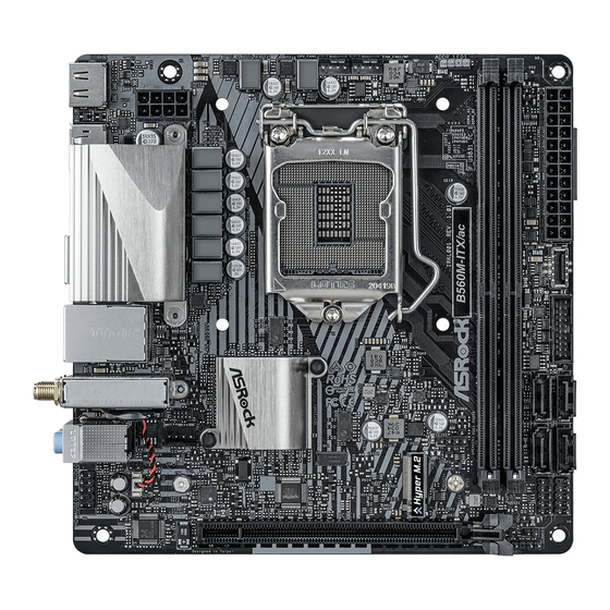 ASROCK B560M-ITX/ac Handbuch