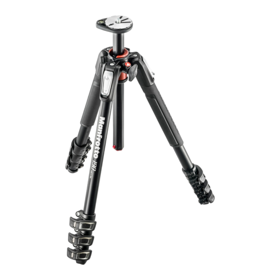 Manfrotto MT190XPRO4 Bedienungsanleitung