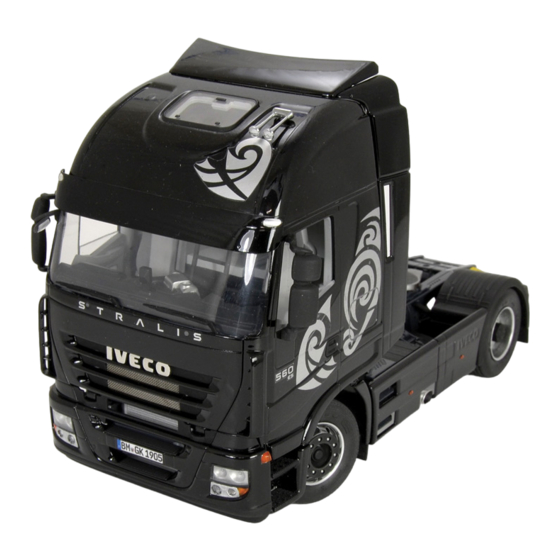 Italeri 3869 Iveco Stralis Active Space Cube Handbücher