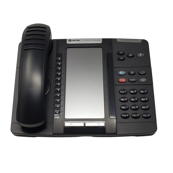 Mitel 5320 Installationsanleitung