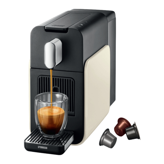 Cremesso BRAVA SMART LINE Bedienungsanleitung