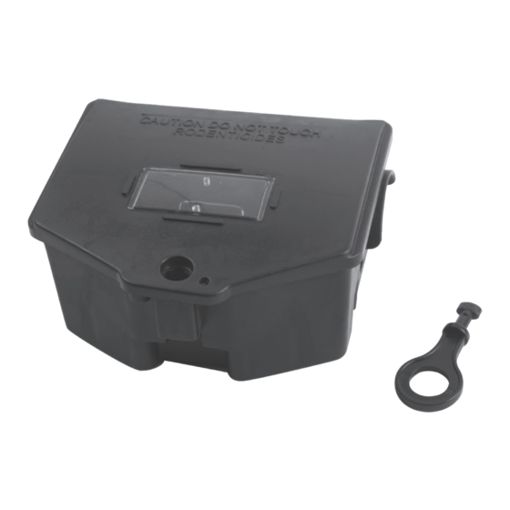 Gardigo Köderbox Gebrauchsanweisung
