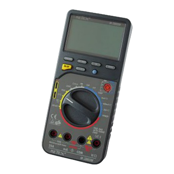 Conrad Electronic M 3860-M Bedienungsanleitung