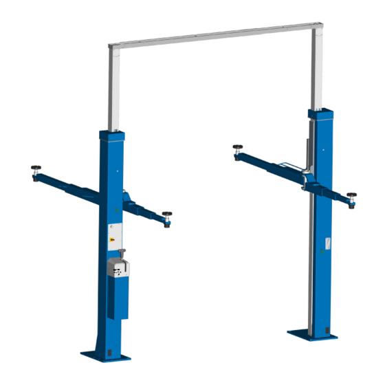 Nussbaum POWER LIFT HF 3S 3000 Betriebsanleitung Und Prüfbuch