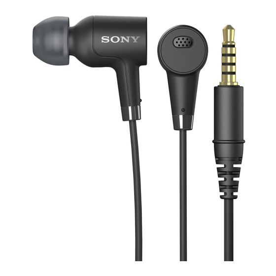 Sony MDR-NC750 Bedienungsanleitung