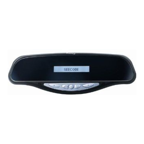 Seecode MHF86 Vossor Phonebook Bedienungsanleitung